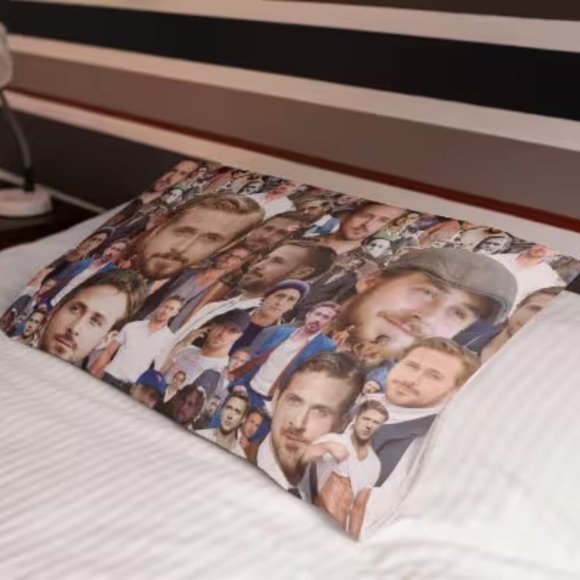 Ryan Gosling Pillowcase - Ryan Gosling Bedroom Pillowcase - Picture 1 of 1